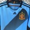 Camiseta Retro España Iniesta 2012 Azul pecho