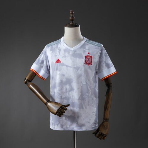 Camiseta Retro España Pedri 2021 Blanco