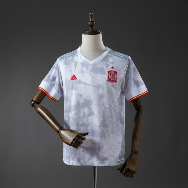Camiseta Retro España Pedri 2021 Blanco