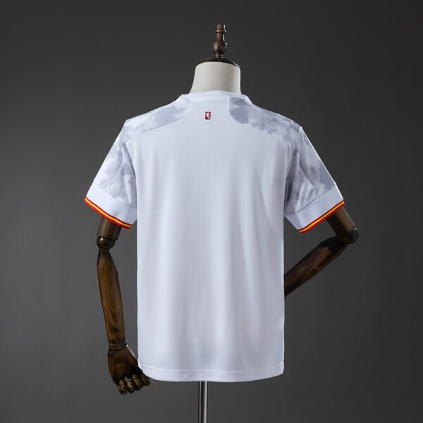Camiseta Retro España Pedri 2021 Blanco dorsal