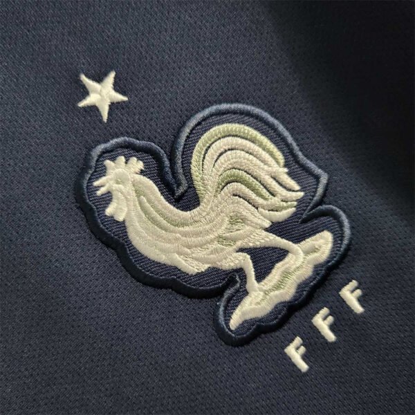 Camiseta Retro Francia 2018 Mbappe Escudo