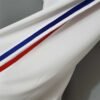 Camiseta Retro Francia 2020 blanca lateral
