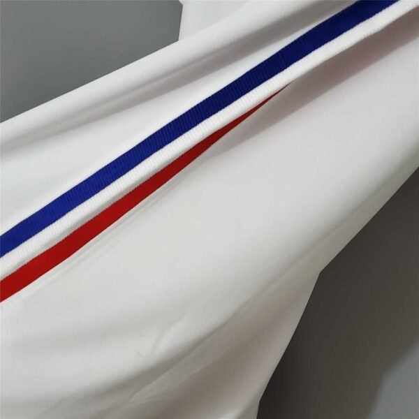 Camiseta Retro Francia 2020 blanca lateral