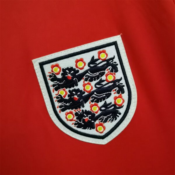 Camiseta Retro Inglaterra 1966 rojo escudo