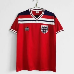 Camiseta Retro Inglaterra 1982 rojo