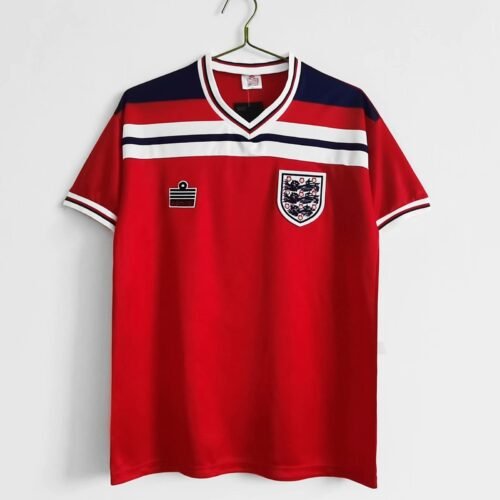 Camiseta Retro Inglaterra 1982 rojo