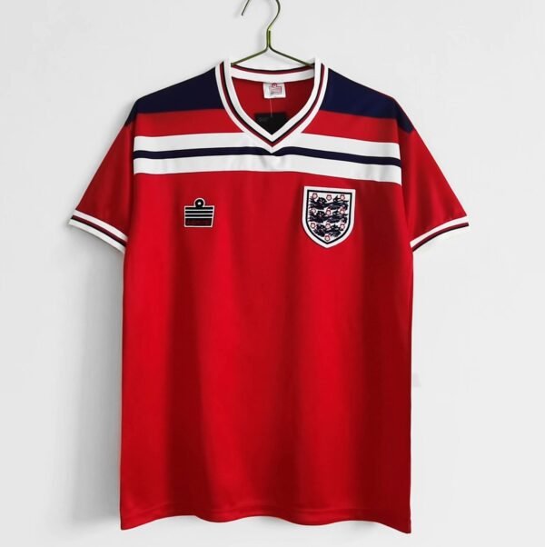 Camiseta Retro Inglaterra 1982 rojo