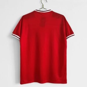 Camiseta Retro Inglaterra 1982 rojo dorsal