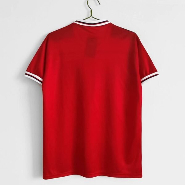 Camiseta Retro Inglaterra 1982 rojo dorsal