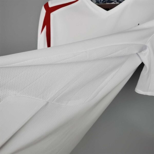 Camiseta Retro Inglaterra Blanco 2006 Cannavaro lateral