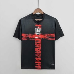 Camiseta Retro Inglaterra Negro 2022