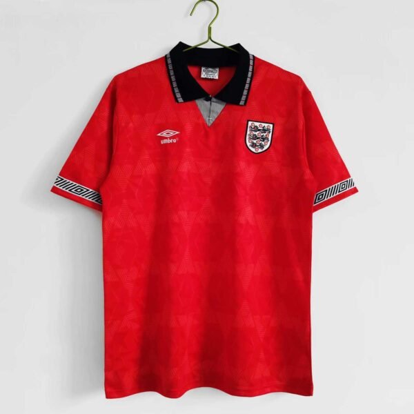 Camiseta Retro Inglaterra Rojo 1990 Nazario