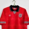 Camiseta Retro Inglaterra Rojo 1990 Nazario pecho