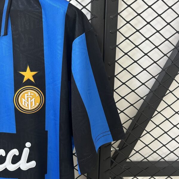 Camiseta Retro Inter Milan 1992-1994 Sosa manga