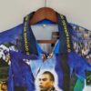 Camiseta Retro Inter Milan 1997-1998 Ronaldo cuello