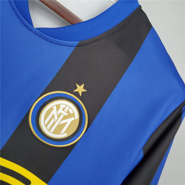 Camiseta Retro Inter Milan 2008-2009 Ibrahimovic hombro