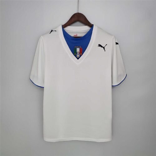 Camiseta Retro Italia 2006 Blanco