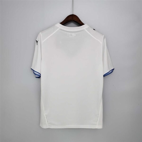 Camiseta Retro Italia 2006 Blanco dorsal