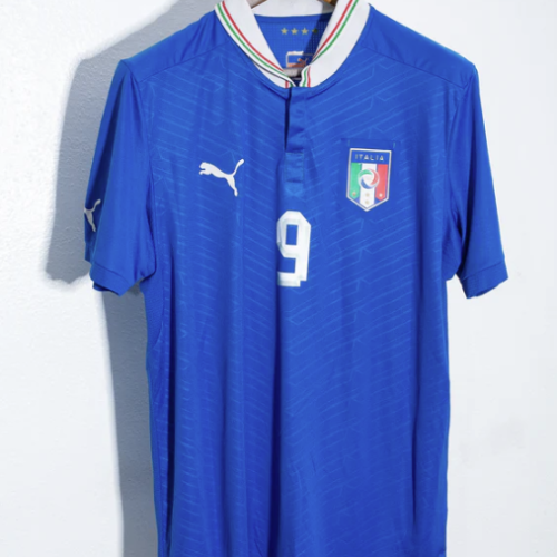 Camiseta Retro Italia 2012 Balotelli