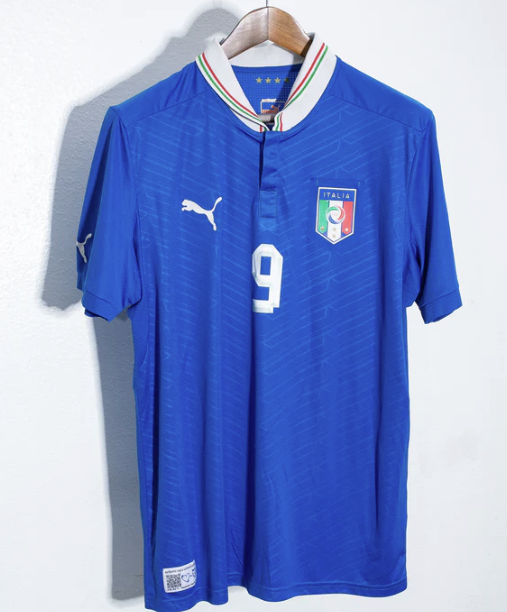 Camiseta Retro Italia 2012 Balotelli