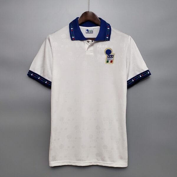 Camiseta Retro Italia Blanco 1994 Baggio