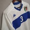 Camiseta Retro Italia Blanco 1998-2000 Maldini lateral