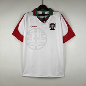 Camiseta Retro Portugal Blanco 1996-1997 Figo