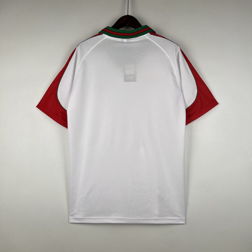 Camiseta Retro Portugal Blanco 1996-1997 Figo dorsal