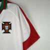Camiseta Retro Portugal Blanco 1996-1997 Figo manga