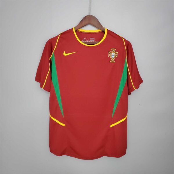 Camiseta Retro Portugal Mundial 2002