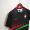 Camiseta Retro Portugal Negro 2015 manga