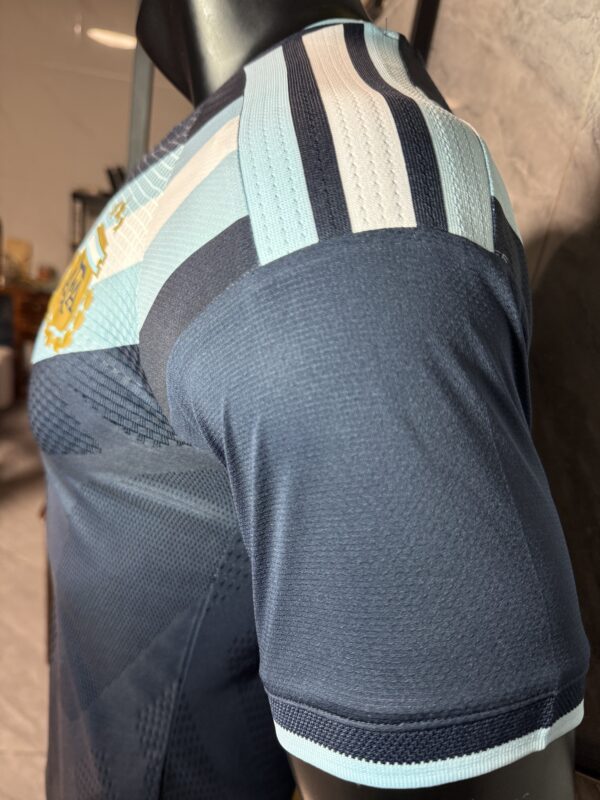 Camiseta azul Argentina Mundial 2026 manga