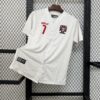Camiseta blanca Portugal US Pack 2025 Ronaldo