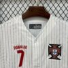 Camiseta blanca Portugal US Pack 2025 Ronaldo pecho
