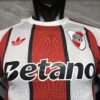 Camiseta blanco-rojo River Plate 2026-2027 cuello