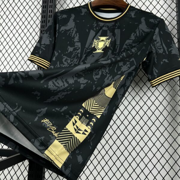 Camiseta portugal Negro 2026 lateral