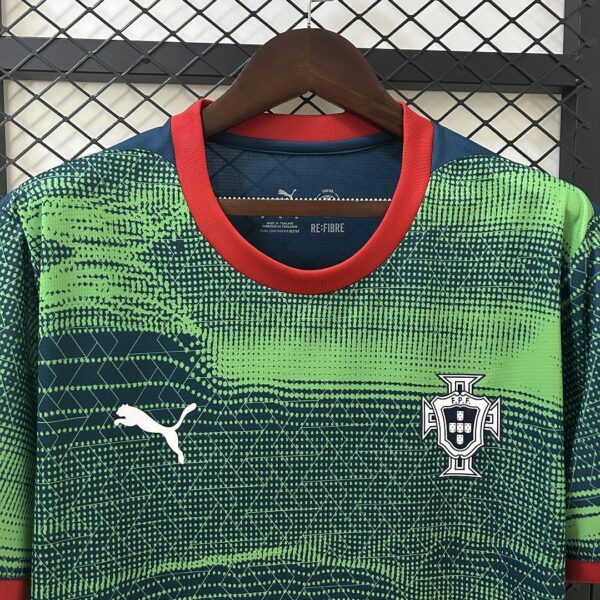 Camiseta portugal Verde 2025pecho