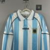Camiseta retro Argentina 1996-1997 Riquelme cuello