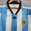 Camiseta retro Argentina 1998 pecho