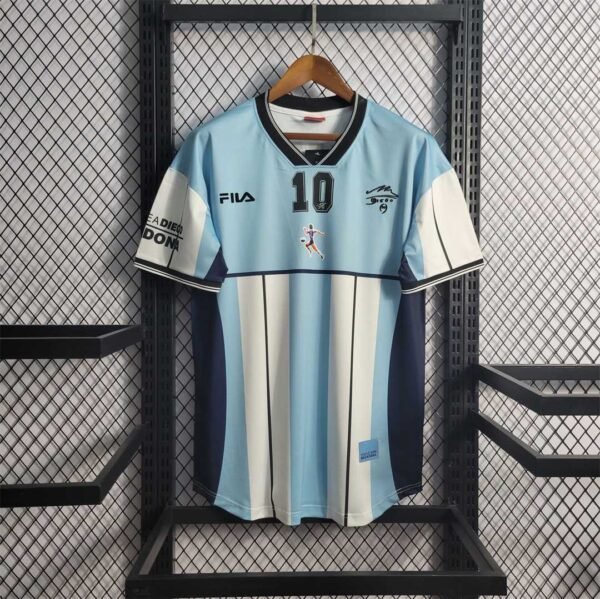 Camiseta retro Argentina 2001 Maradona