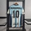 Camiseta retro Argentina 2001 Maradona dorsal