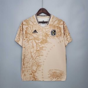 Camiseta retro Argentina 2021 Dorado
