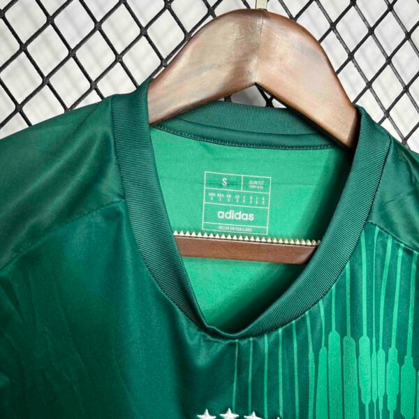 Camiseta verde Italia 2024 cuello