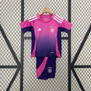 Conjunto niño Alemania 2024 Morado Segunda Equipacion