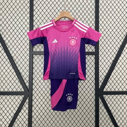 Conjunto niño Alemania 2024 Morado Segunda Equipacion