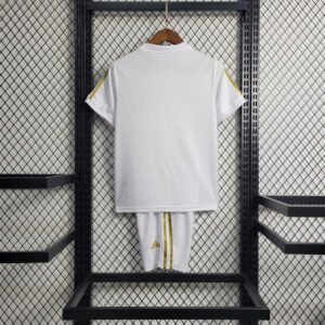 Conjunto niño Italia 2023 Blanco dorsal