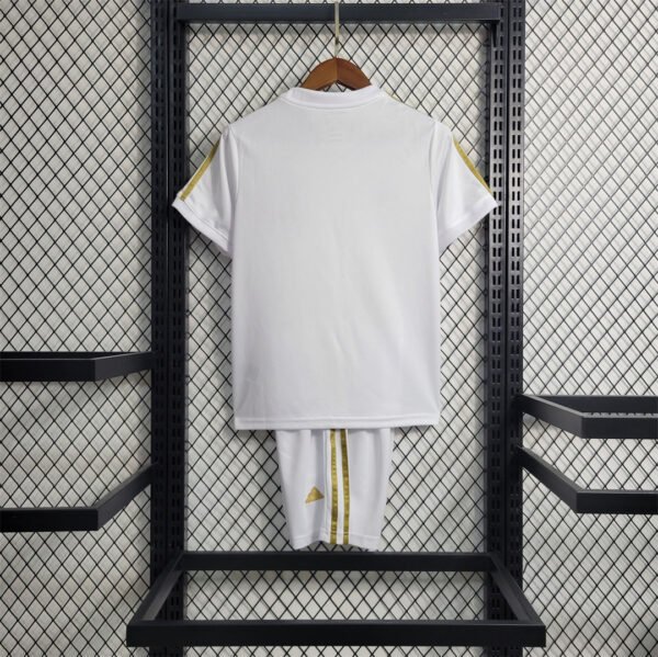 Conjunto niño Italia 2023 Blanco dorsal