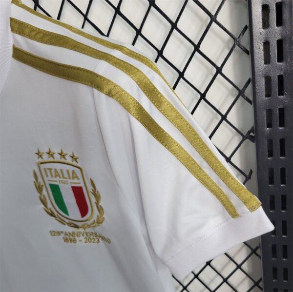 Conjunto niño Italia 2023 Blanco manga