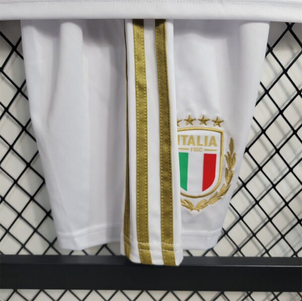 Conjunto niño Italia 2023 Blanco shorts