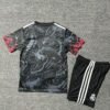 Conjunto niño Real Madrid Dragon negro 2025-2026 dorsal